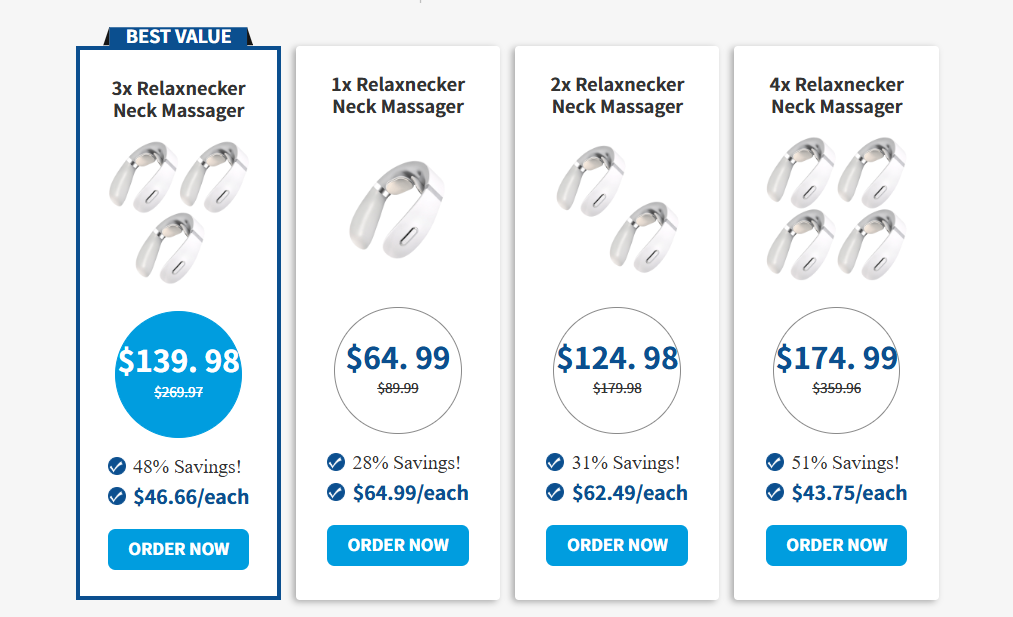 Relaxnecker Neck Massager