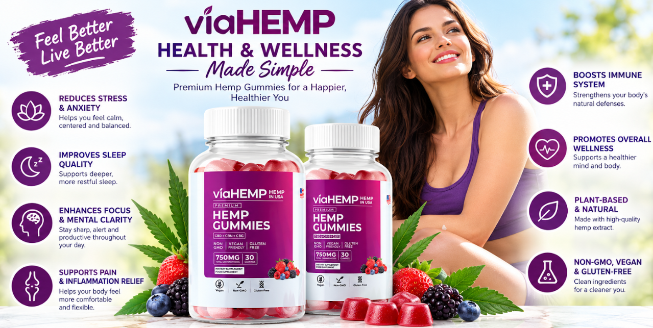 Via HEMP Gummies benefits